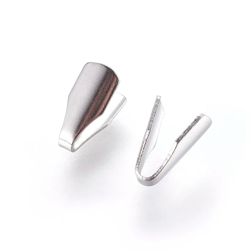 Stainless Steel Cord End Caps for Jewelry Making