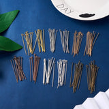 300pcs 50mm Iron Eye Pins for DIY Jewelry Making Earrings