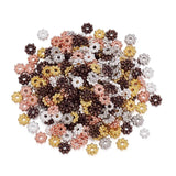 300pcs 5mm Flower Alloy Bead Spacers for Jewelry Making
