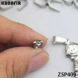 300pcs 5mm Melon Seeds Stainless Steel Hook DIY Jewelry Accessories