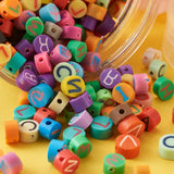 300pcs Mixed Capital Letter Beads for DIY Jewelry Making