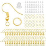 300pcs Earring Making Kit with Hooks, Jump Rings, Backs