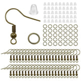 300pcs Earring Making Kit with Hooks, Jump Rings, Backs