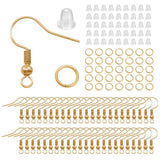 300pcs Earring Making Kit with Hooks, Jump Rings, Backs