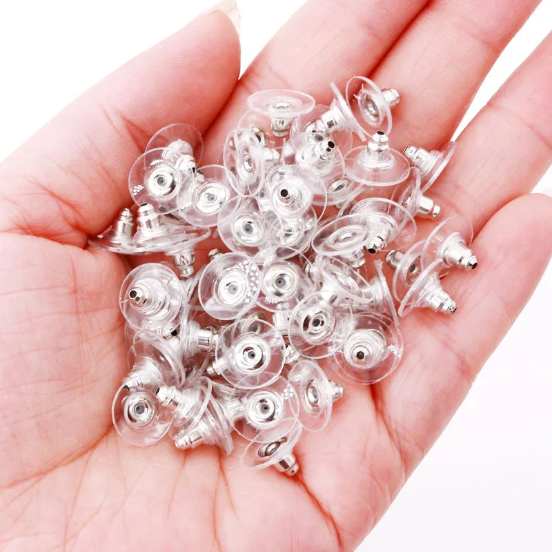 300pcs Earring Backs Stops Stoppers Variety Pack DIY Jewelry Findings