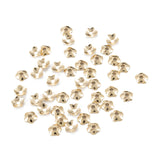 300pcs Small Brass Bead Cap End Caps Cone Flower Filigree Spacer Bead