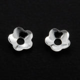 300pcs Small Brass Bead Cap End Caps Cone Flower Filigree Spacer Bead