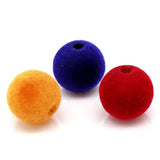 300pcs Velvet Beads Jewelry Making Choker Necklace Tassel Charms DIY