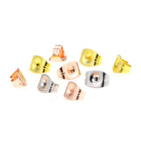 300pcs Stainless Steel Earring Backs Butterfly Ear Stud Care Cap