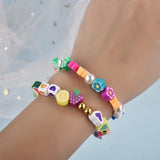 300pcs 10mm Polymer Clay Beads DIY Jewelry Making Set