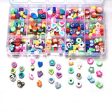 300pcs 10mm Polymer Clay Beads DIY Jewelry Making Set