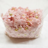 300pcs 22mm Korea DIY Candy Acrylic Flower Beads for Jewelry Making