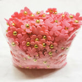 300pcs 22mm Korea DIY Candy Acrylic Flower Beads for Jewelry Making