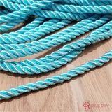 10M 5mm Satin Polyester Cords Rope Silk Thread DIY Jewelry Findings