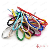 10M 5mm Satin Polyester Cords Rope Silk Thread DIY Jewelry Findings