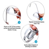 304 Stainless Steel Bend Plier Curved Mold Jewelry Making Tools