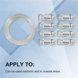Stainless Steel Clamp Hose Clamp Strap 11.5 Feet