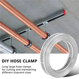 Stainless Steel Clamp Hose Clamp Strap 11.5 Feet