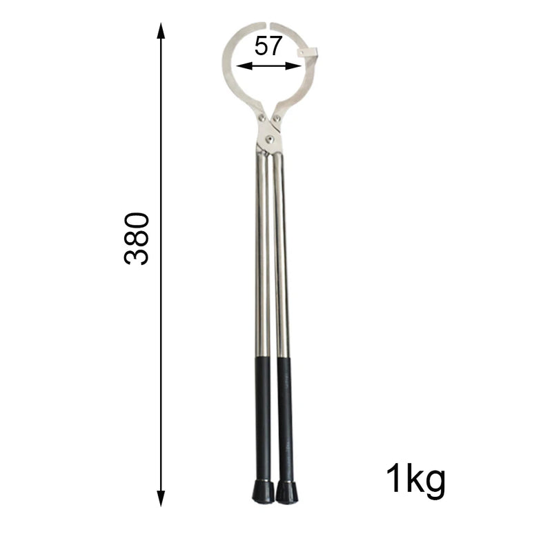 304 Stainless Steel Crucible Tong Graphite Melting Plier