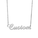 Custom Stainless Steel Name Collarbone Necklace/Bracelet/Anklet/Earring