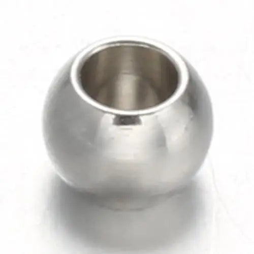 304 Stainless Steel Rondelle Spacer Beads 8x6mm