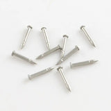 304 Stainless Steel Tie Tacks Lapel Pin Brooch Findings - 9mm