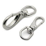 304 Stainless Steel Universal Hook Spring Buckle Key Mountaineering Pet Chain