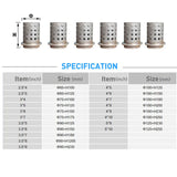 304 Stainless Steel Vacuum Flask Jewelry Casting Machine Attachment Tools