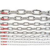 304 Stainless Steel Chain 1.2mm 5m Pet Dog Hoop Chandelier Hanging Clothes