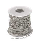 304 Stainless Steel Tail Chain Twist Jewelry Necklace Chain
