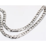 304L Stainless Steel Carve Chain Necklace Men Jewelry
