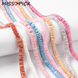 5mm Solid Natural Shell Beads for Jewelry Making