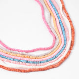 5mm Solid Natural Shell Beads for Jewelry Making