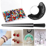 308pcs Jewelry Making Tool Crystal Stone Beads Kit