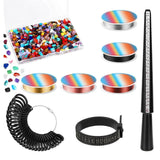 308pcs Jewelry Making Tool Crystal Stone Beads Kit