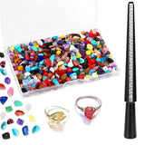 308pcs Jewelry Making Tool Crystal Stone Beads Kit