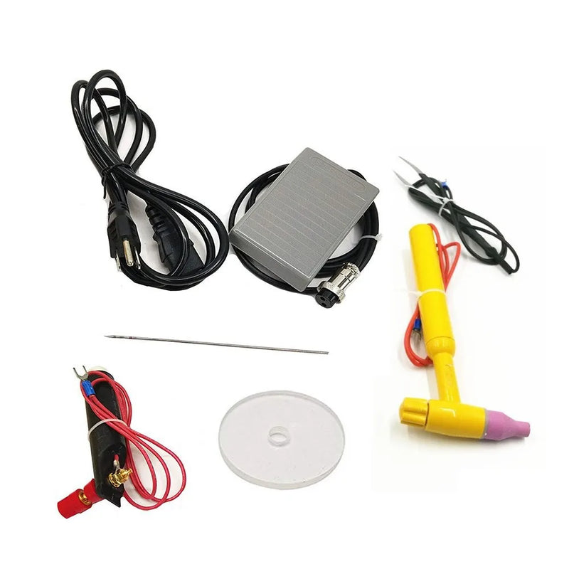 Jewelry Spot Welding Machine 100A Portable Welder Set
