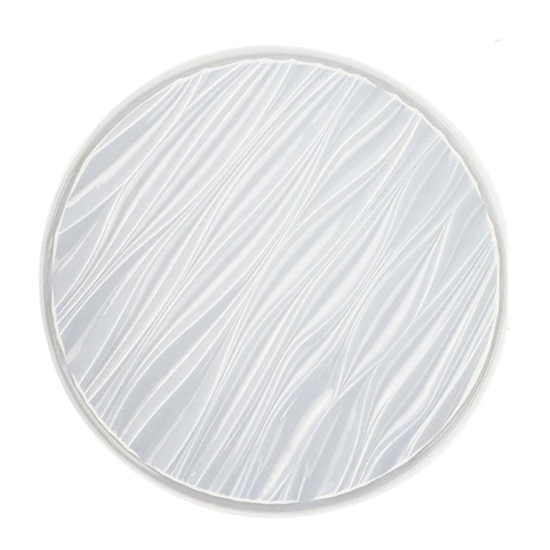 Silicone Mold for DIY Epoxy Resin Coaster Making