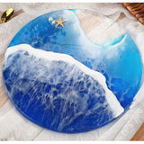 Round Silicone Mold for Coaster Making Epoxy Resin Art Supplies