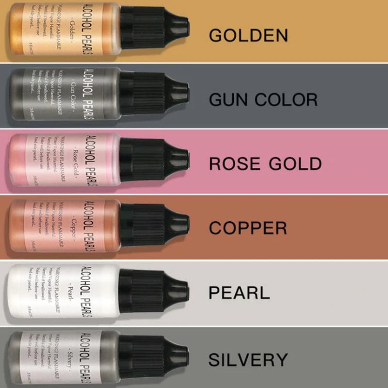 30 Colors Epoxy Resin Diffusion Pigment Alcohol Ink Craft Liquid Dye