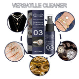 30ML Jewelry Cleaning Kit with Spray, Brush, and Glove - ROYAL