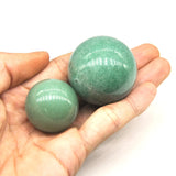 30MM/40MM Green Aventurine Yoni Ball Reiki Healing Quartz Globe