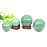 30MM/40MM Green Aventurine Yoni Ball Reiki Healing Quartz Globe