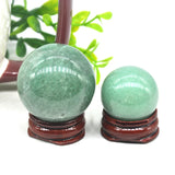 30MM/40MM Green Aventurine Yoni Ball Reiki Healing Quartz Globe