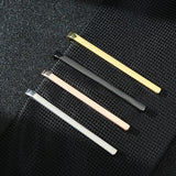 30MM Tie Clips Men's Wedding Accessories Business Banquet Style Suit Clip