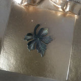6Pcs Leaf Shape Pearl Shell Bead Pendants Charms Jewelry Accessories