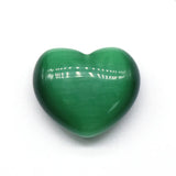 30MM Heart Opal Stone Handle Charms