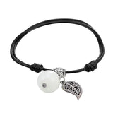 30PCS Luminous Pearl Adjustable Leather Anklets Bracelets