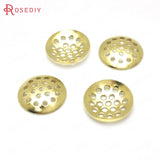 30PCS Antique Bronze Brass Round Disk for Trays Bezels Diy Jewelry Findings