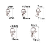 30PCS 316L Stainless Steel Lobster Clasps Jewelry Making Accessories